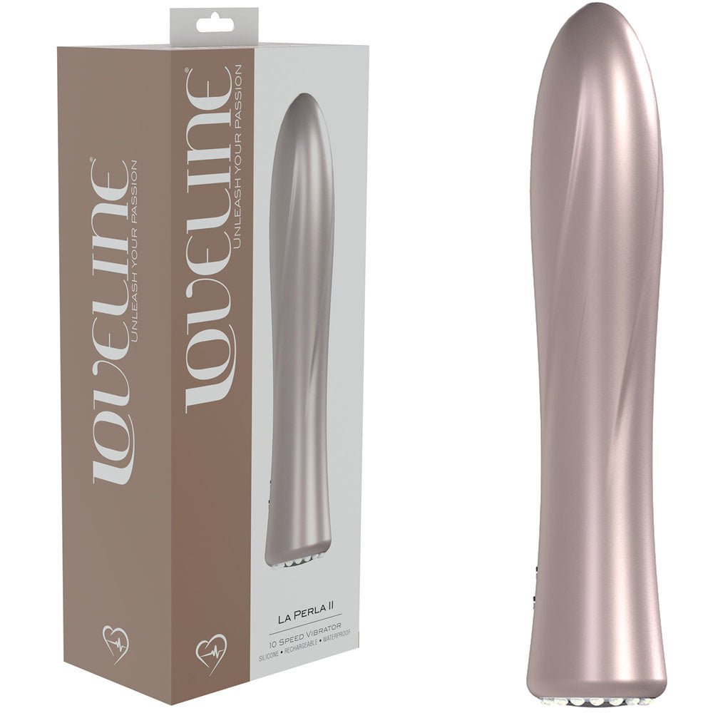 LOVELINE La Perla II Vibrator - Pink - Mr and Mrs D's