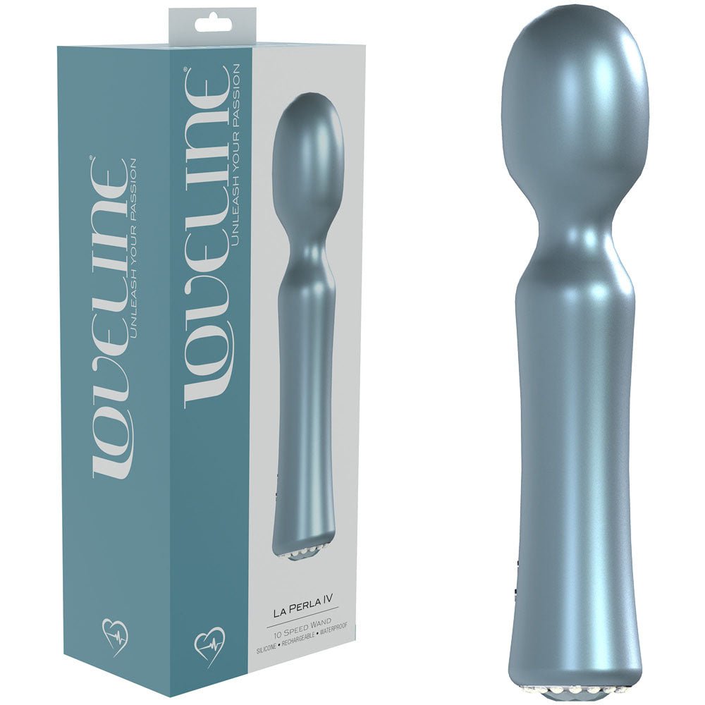 LOVELINE La Perla IV Vibrator - Blue - Mr and Mrs D's
