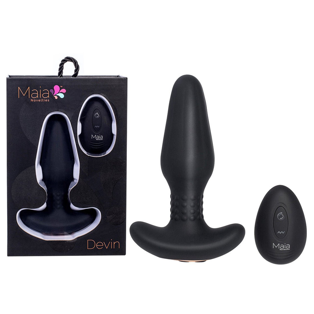 Maia DEVIN Vibrating Butt Plug - Mr and Mrs D's