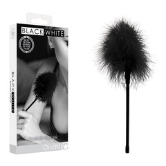 OUCH! Black & White Feather Tickler - Mr and Mrs D's