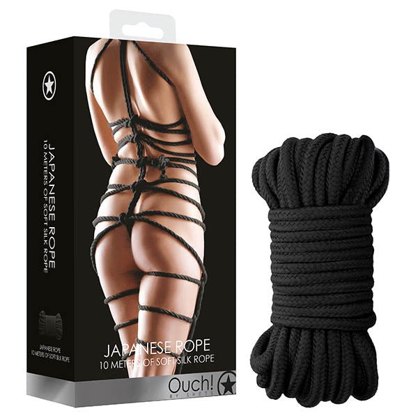 OUCH! Japanese Black Rope - Mr and Mrs D's