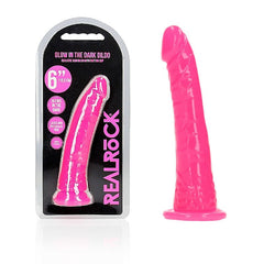 REALROCK 15.5 cm Slim Glow in the Dark Neon - Pink - Mr and Mrs D's