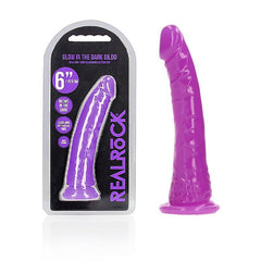 REALROCK 15.5 cm Slim Glow in the Dark Neon - Purple - Mr and Mrs D's