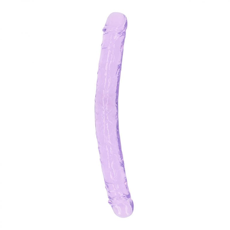 REALROCK 34 cm Double Dong - Purple - Mr and Mrs D's