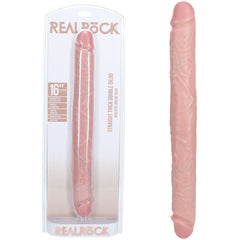 REALROCK 40cm Thick Double Dildo - Flesh - Mr and Mrs D's