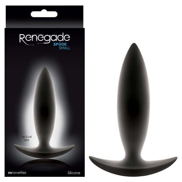 Renegade Spades Butt Plug - Small - Mr and Mrs D's