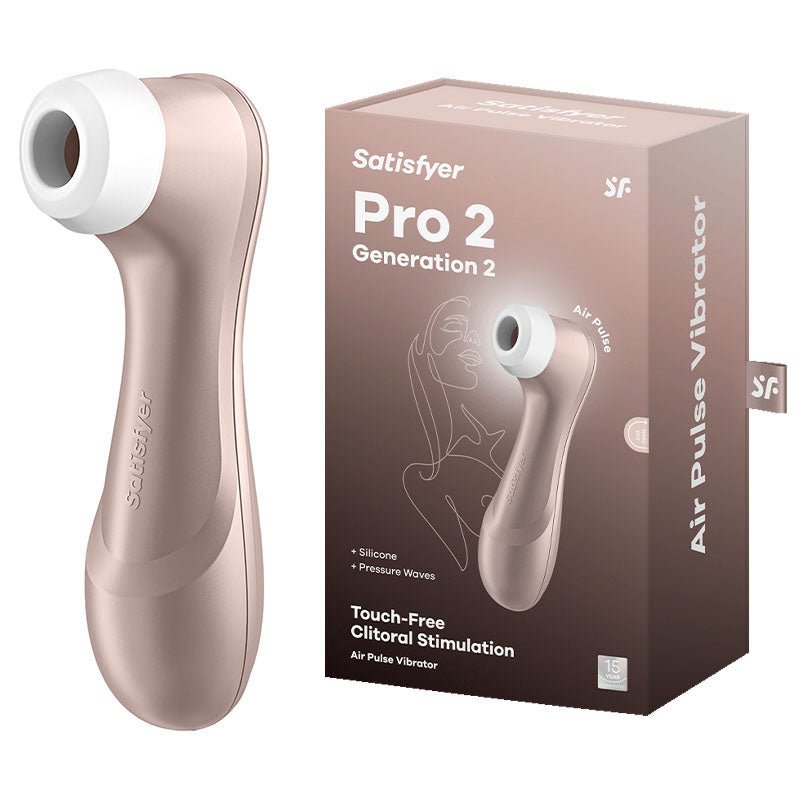 Satisfyer Pro 2 - Rose Gold LP - Mr and Mrs D's