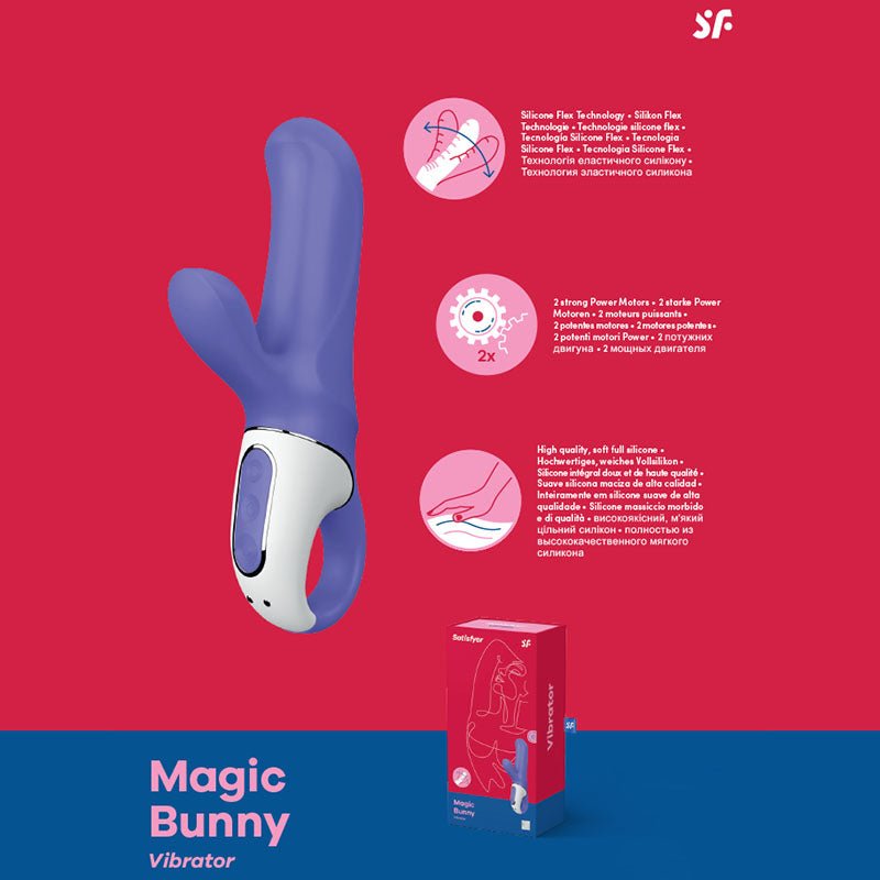 Satisfyer Vibes - Magic Bunny Vibrator - Mr and Mrs D's