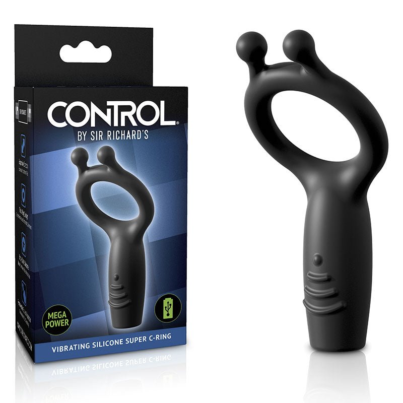 Sir Richards Vibrating Silicone Super Vibrating Cock Ring - Mr and Mrs D's