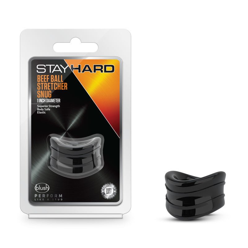 Stay Hard Beef Ball Stretcher Snug - Mr and Mrs D's