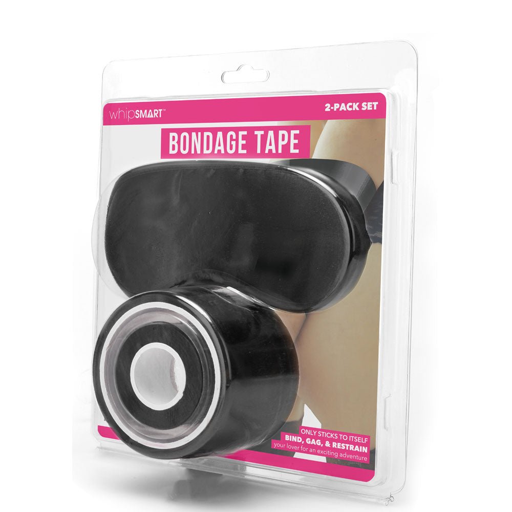 WhipSmart Bondage Tape - Black 30 Metre - Mr and Mrs D's