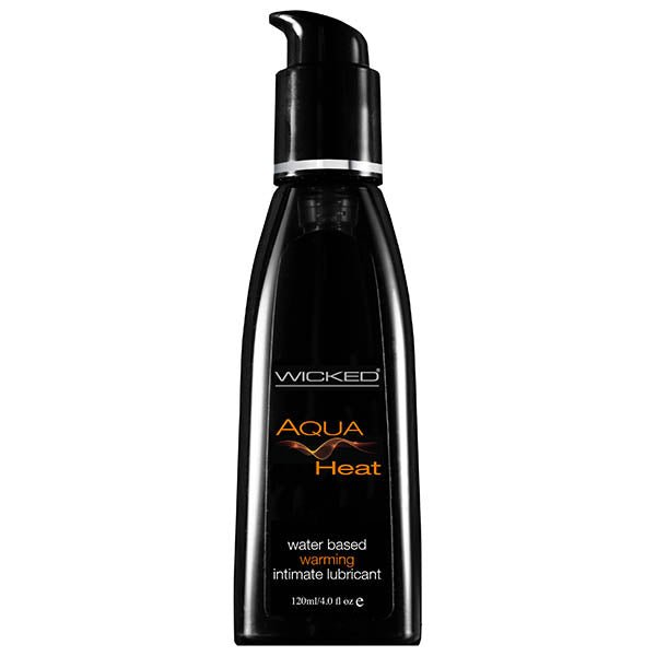 Wicked Aqua Heat Water - based Lubricant 120ml - Mr and Mrs D's