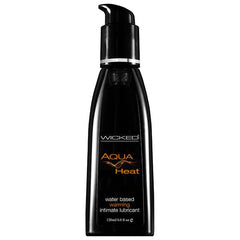 Wicked Aqua Heat Water - based Lubricant 120ml - Mr and Mrs D's